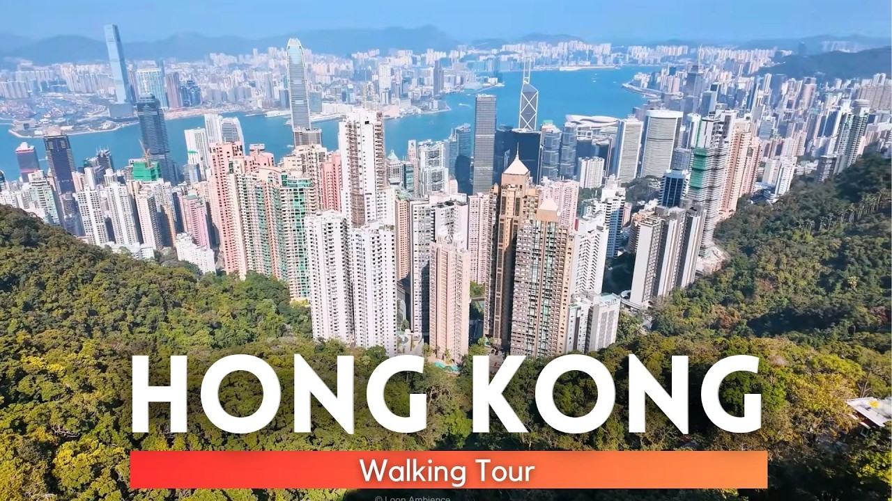 Hong Kong City Walk 🇭🇰 4K | Central, Mong Kok, Tsim Sha Tsui, Victoria Peak & Avenue of Stars
