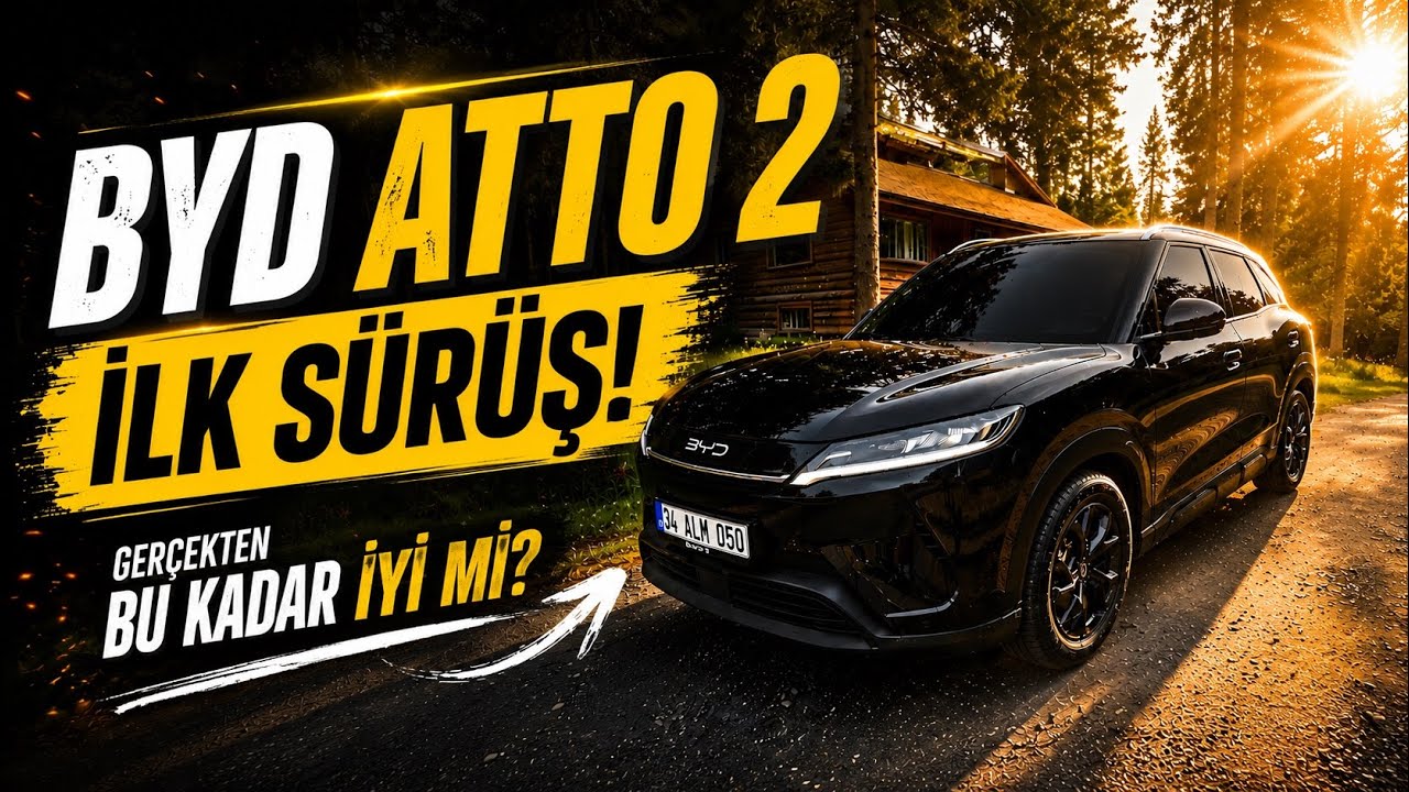 BYD Atto 2 Comfort ile İlk Sürüş: Beklentilerimin Çok Üstünde!🔥🔋⚡️ #byd #bydatto2 #atto2 