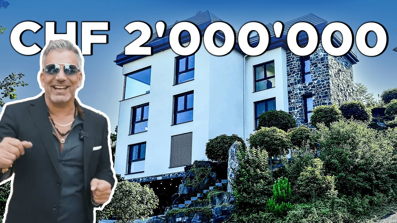 Besichtigung einer unglaublichen 2'000'000 CHF Luxus Villa | Luxury Real Estate Switzerland