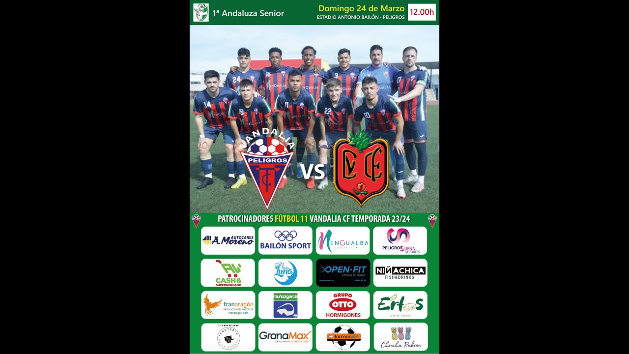 Vandalia CF vs Cullar Vega CF · 1ª Andaluza senior
