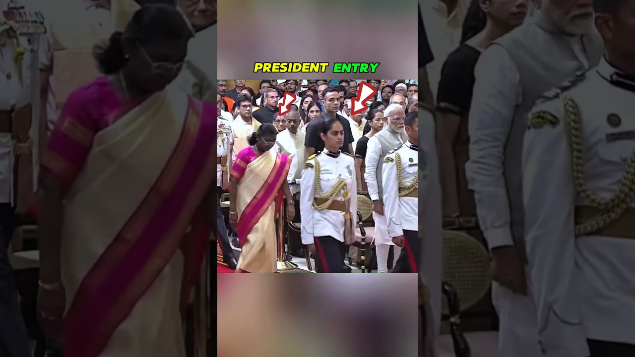 PRESIDENT MURMU JI ENTRY #shorts