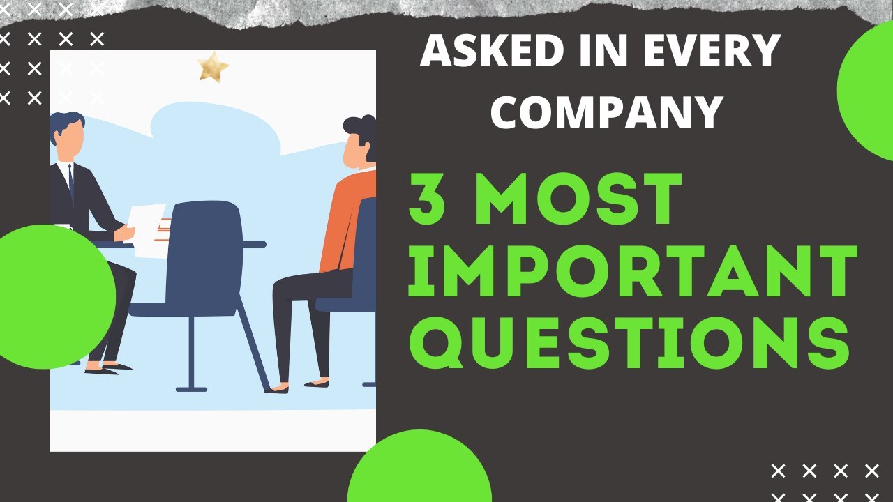 3 MOST IMPORTANT QUESTIONS ASKED BY THE INTERVIEWER | MARINE ENGINEERING