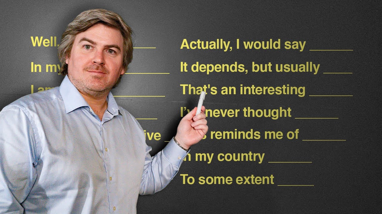 IELTS Speaking — наиболее распространённые способы начать ответ