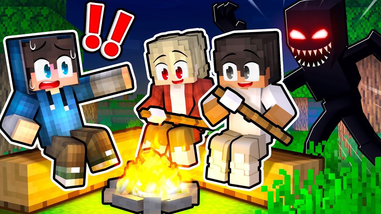 Nikdy NEPŘESPÁVEJ v LESE v Minecraftu...