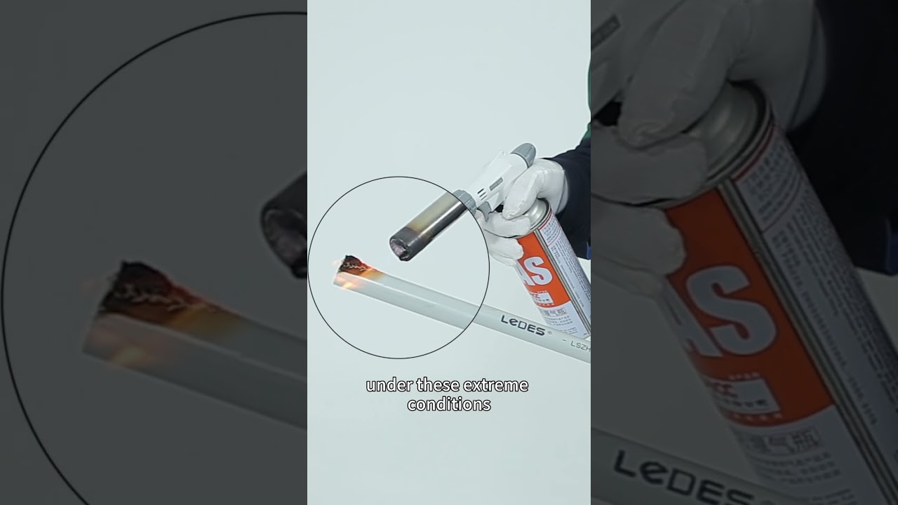 Ledes LSZH Rigid Conduit Temperature Performance Review #shorts