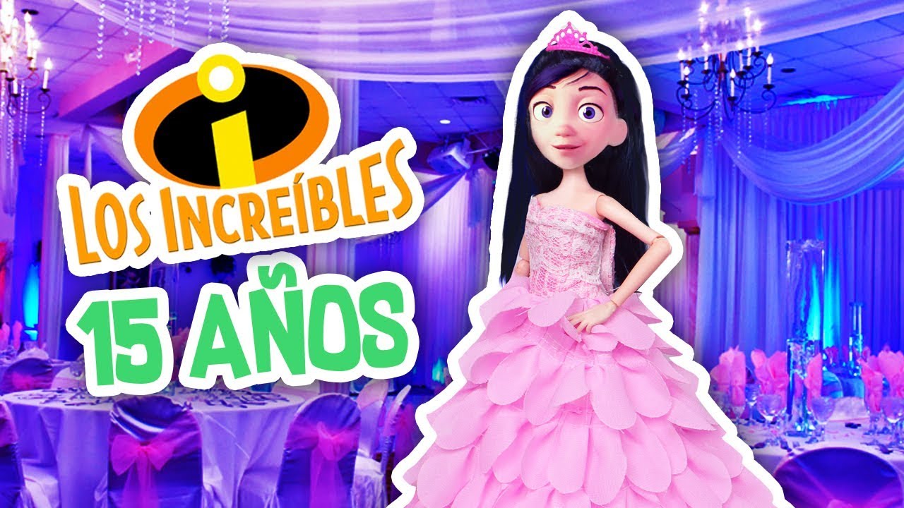 ⚡️ Los INCREIBLES 2 organizan FIESTA de 15 años de VIOLETA 💖 Juguetes Fantásticos