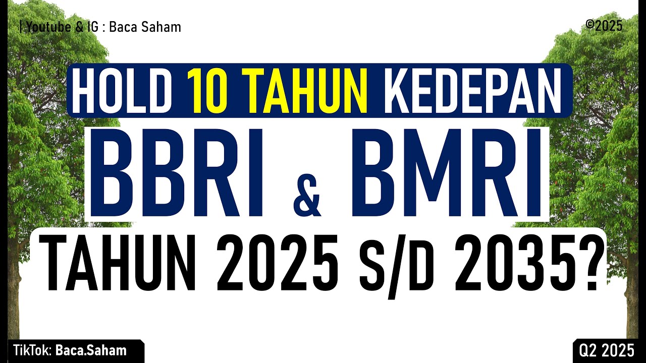 What if we hold BBRI & BMRI for the next 10 years: 2025 to 2035???