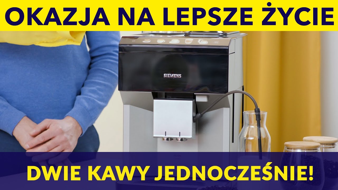 Okazja na lepsze życie - ekspres Siemens - RTV EURO AGD