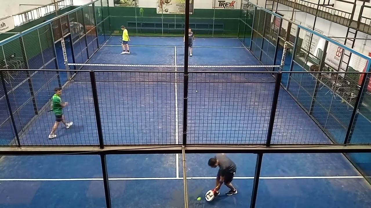 13/02/23 Amistoso Juan/Miguel VS Lautaro/Luis en Complejo Indoor Pádel Mar del Plata.