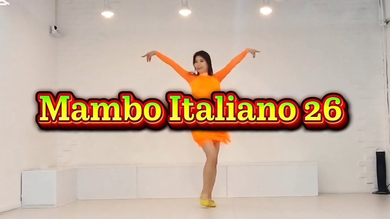 Mambo Italiano 26 Line Dance / High Beginner / 맘보 이탈리아노 26 / 라인댄스#seoline 