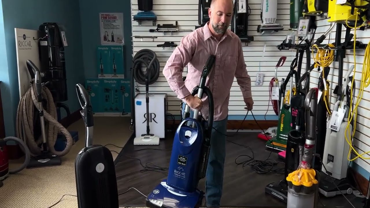 Riccar Upright Vacuum Line Overview