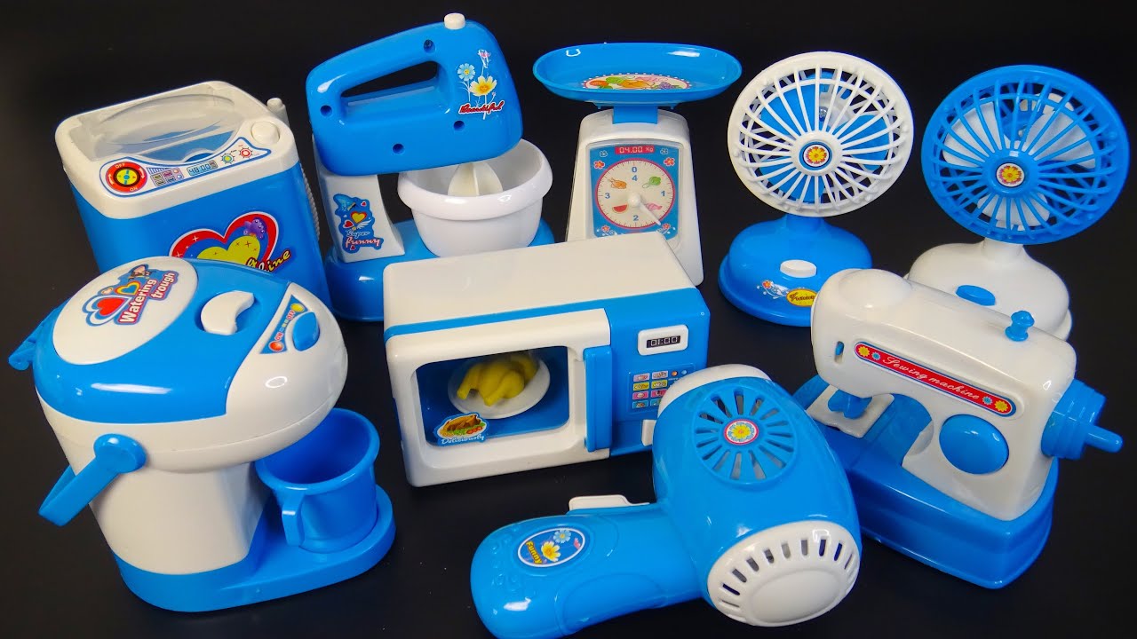 [💕toy asmr💕] Automatic Home Kitchen Appliance Playset ASMR Satisfying Unboxing No Talking Review #2