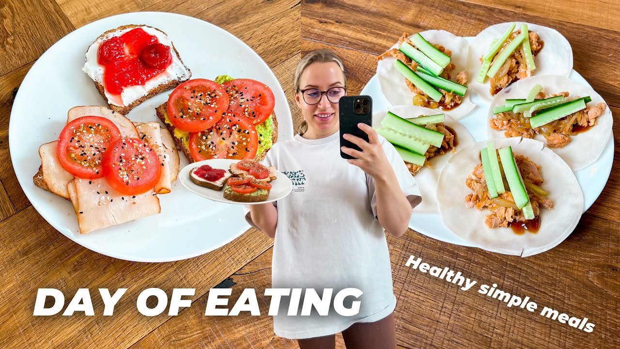 DAY OF EATING / Failed Vlog, Easy & Healthy Meals