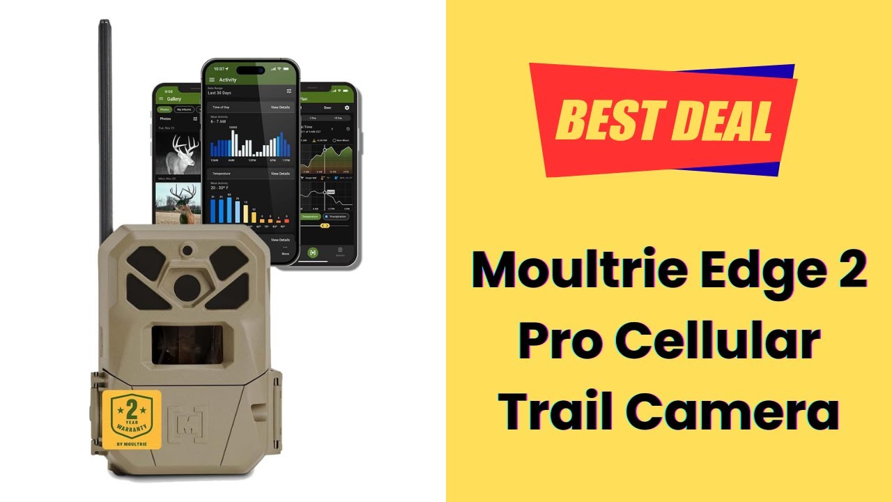 Moultrie Edge 2 Pro Cellular Trail Camera