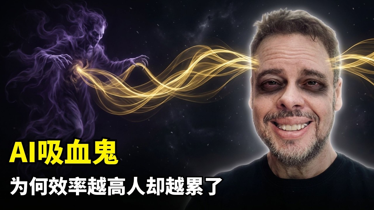 【人工智能】AI变成吸血鬼？ | Claude Code | 工程师疲劳 | 十倍效率 | 认知负荷 | 工作量蔓延 | 硅谷开发者 | 职业倦怠 | 有效工作日 | 决策疲劳 | 责任不变