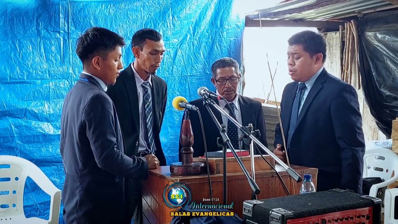 🌎SALAS EVANG&Eacute;LICAS INTERNACIONAL 🎶HIMNO || CANTO FELIZ ❤️ CUARTETO VILLA NUEVA MALACAT&Aacute;N