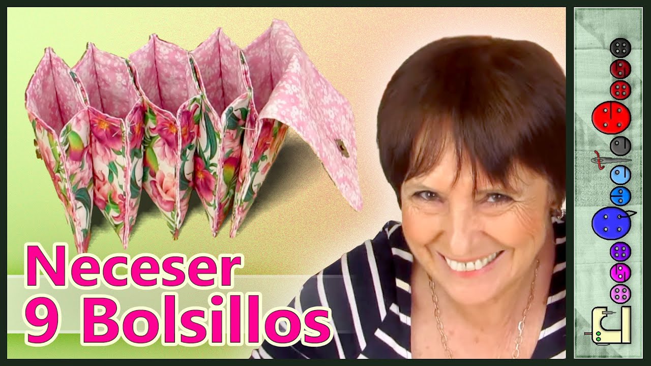 Neceser de Fuelle o 9 Bolsillos [Tutorial]