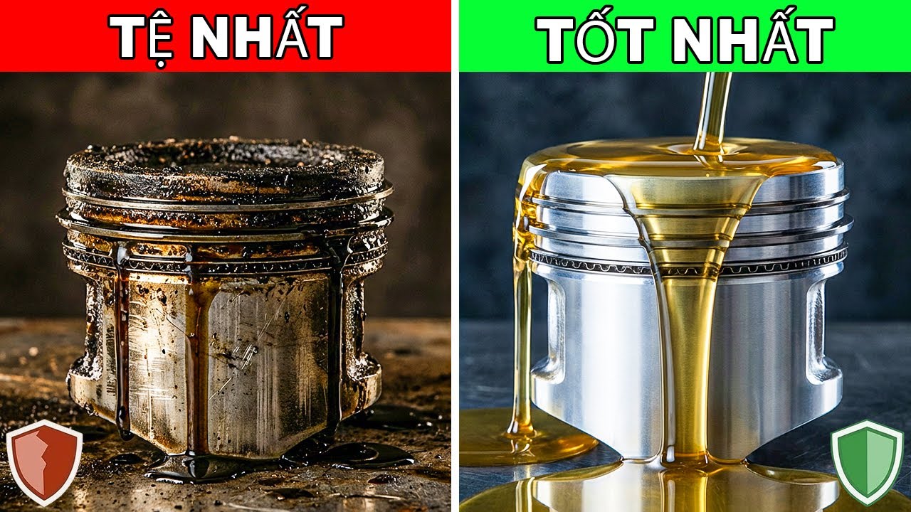 11 loại dầu tổng hợp BẢO VỆ động cơ của bạn (và 5 loại ĐANG PHÁ HỦY nó)