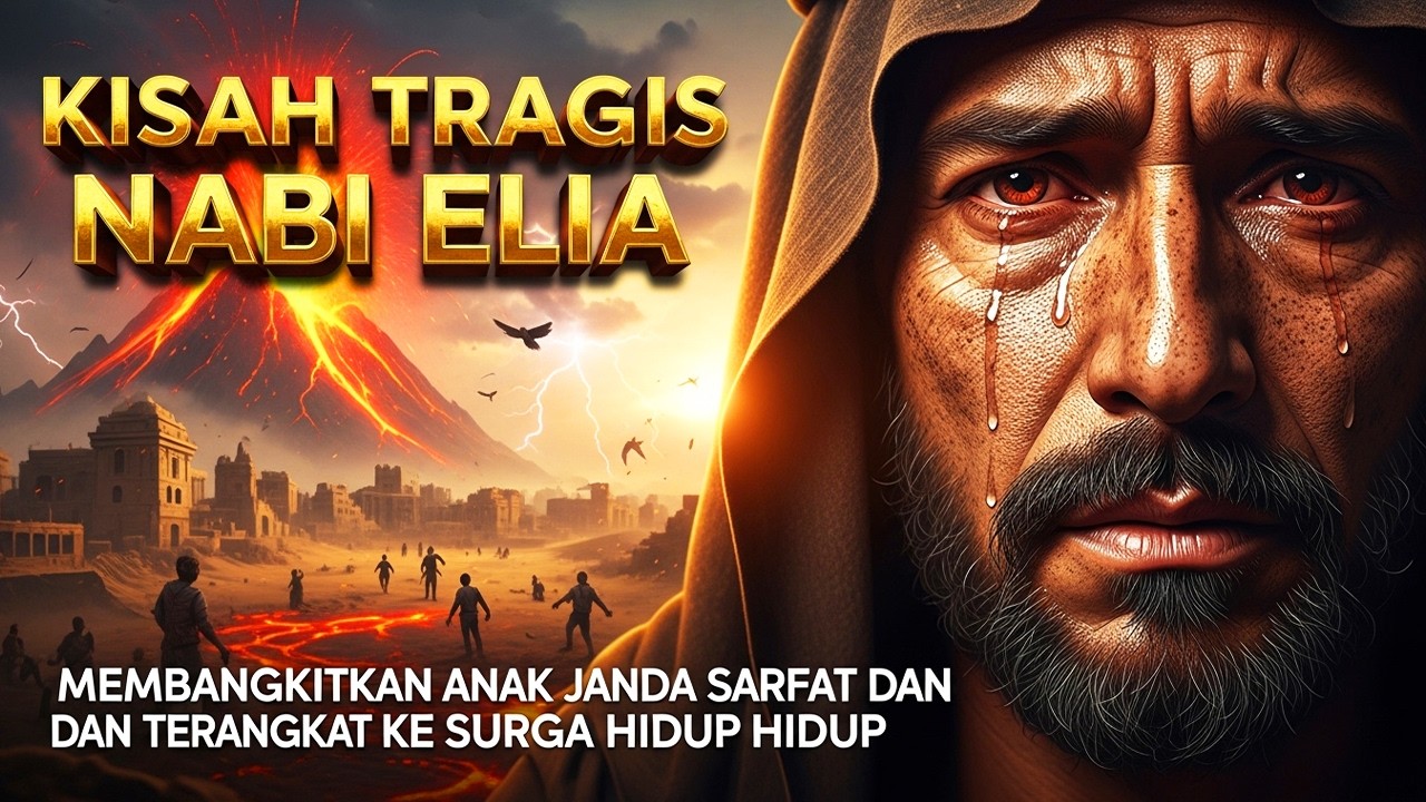 Kisah Nabi Besar Elia AS | Di Utus Tuhan Untuk Melawan Penyembahan Berhala Baal Pada Zaman Raja Ahab