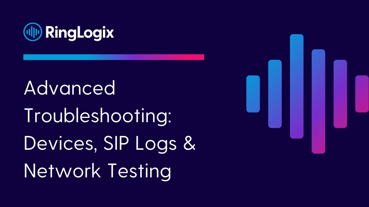 Tech Tuesday | Advanced Troubleshooting: Devices, SIP Logs & Network Testing