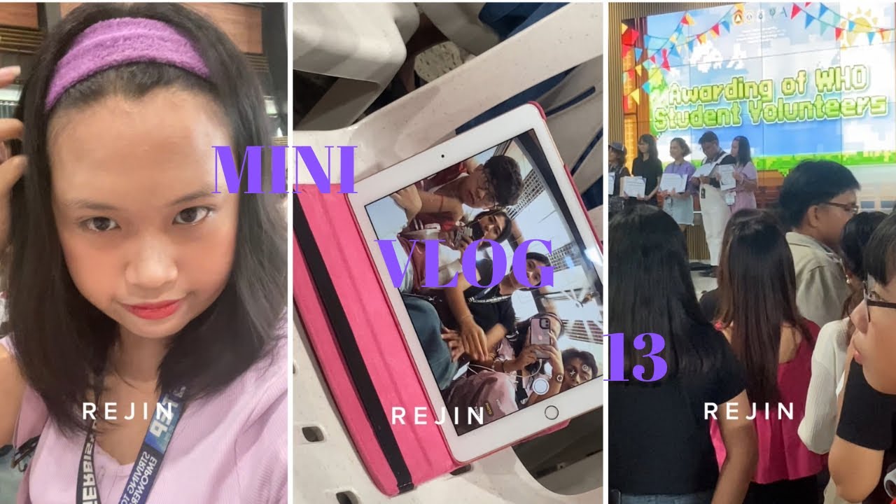 mini vlog 13 || mga kaganapan sa orientation namin last week