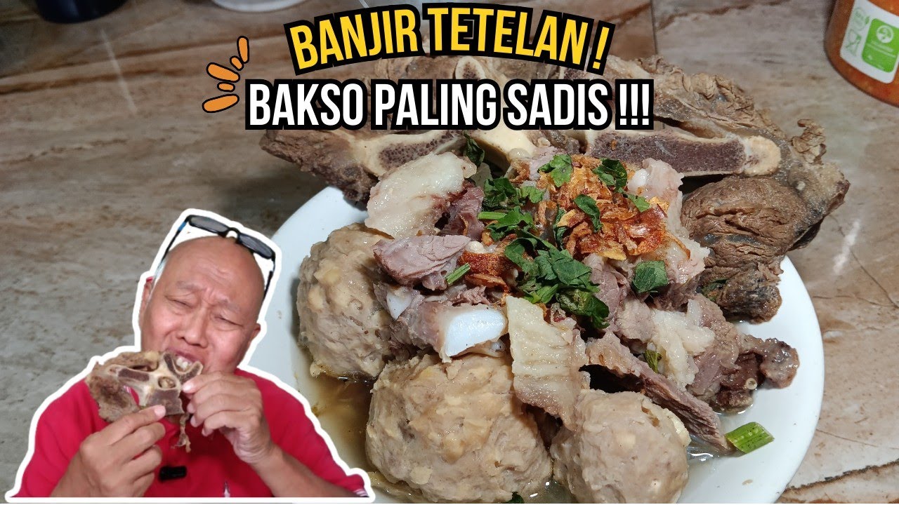 BAKSO FULL TETELAN, HARGA KAKI LIMA RASA SULTAN !!!
