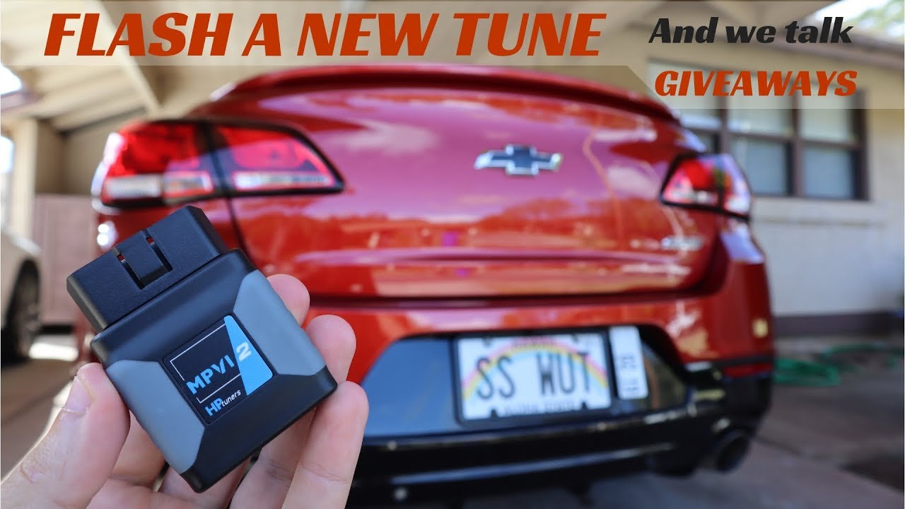 Flashing a tune with HP Tuners