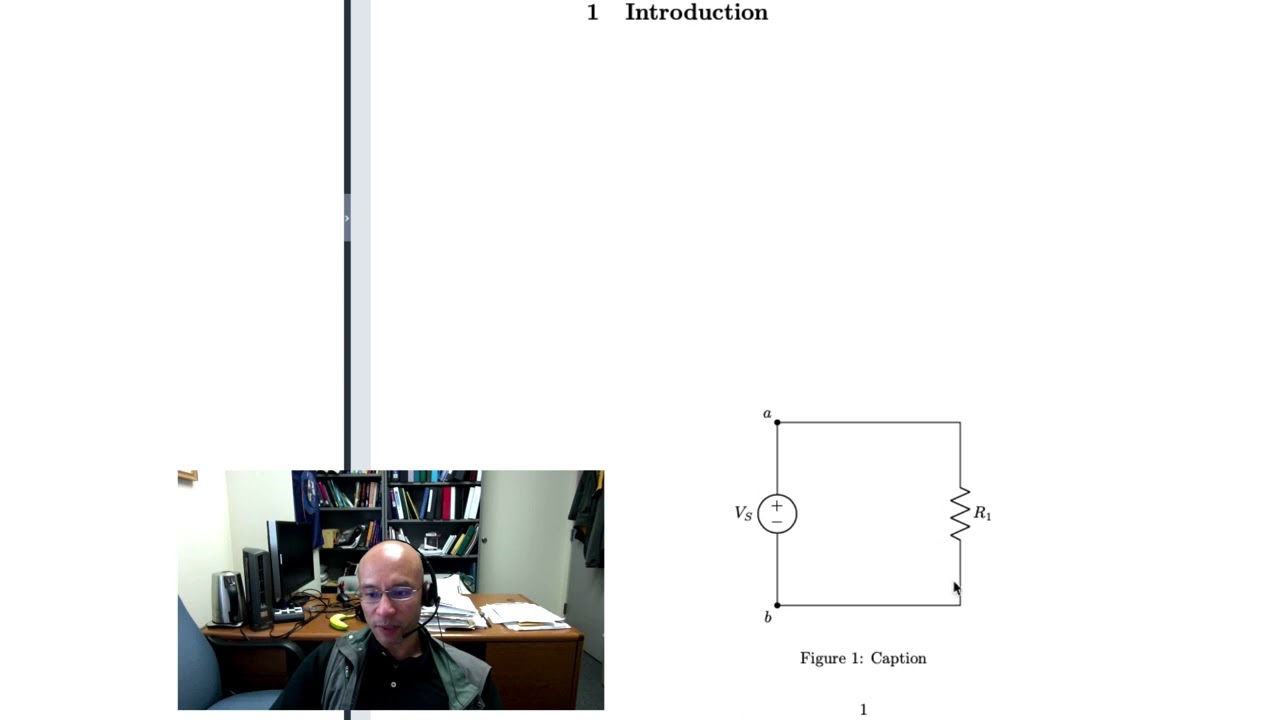 Drawing Circuits in LaTeX using circuitikz