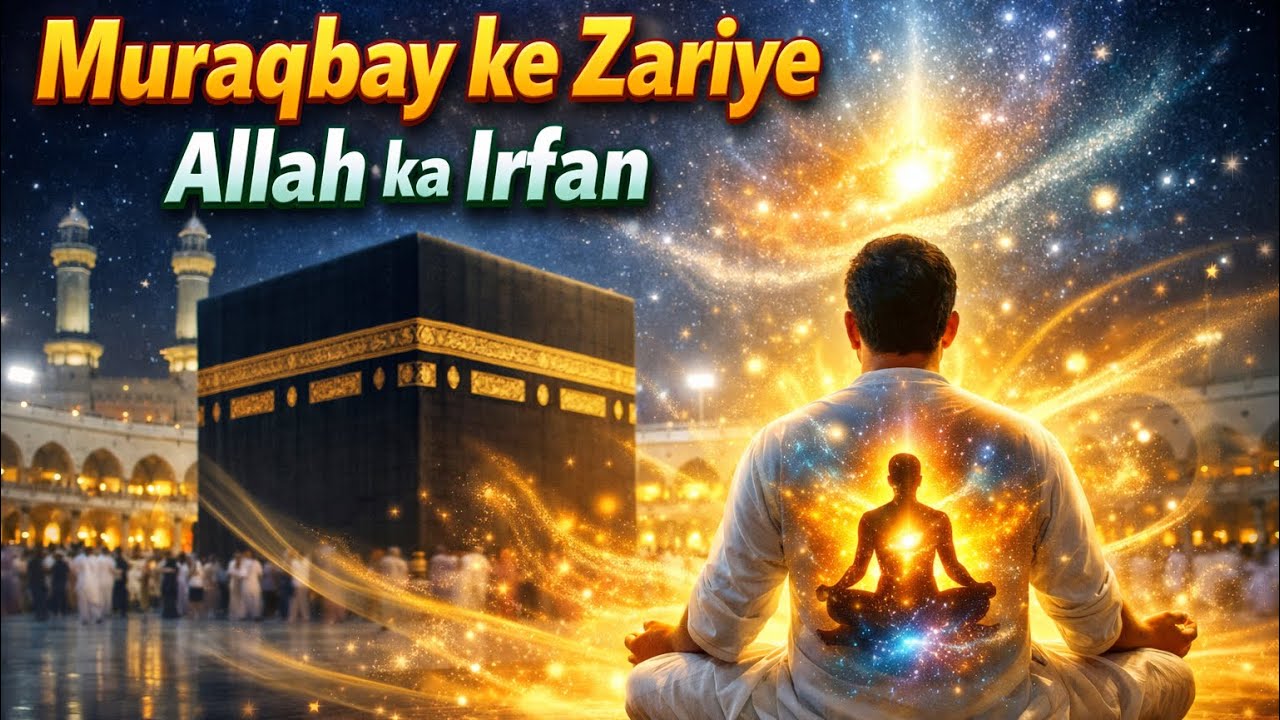 Muraqbay ke Zariye Rooh ka Irfan #CaravaneAzeem #love #allah #meditation #spirituality #mindfulness 
