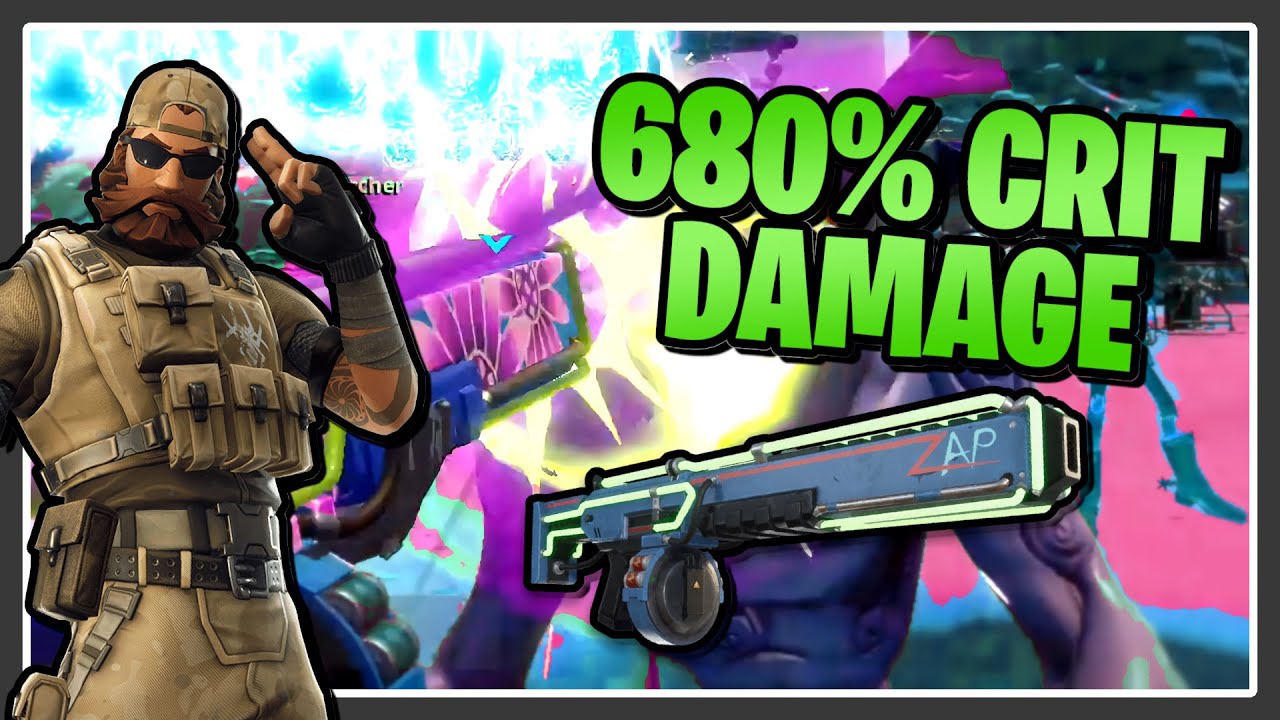 Can 3x CRIT DAMAGE Save the Mercury LMG?? - Fortnite Save the World