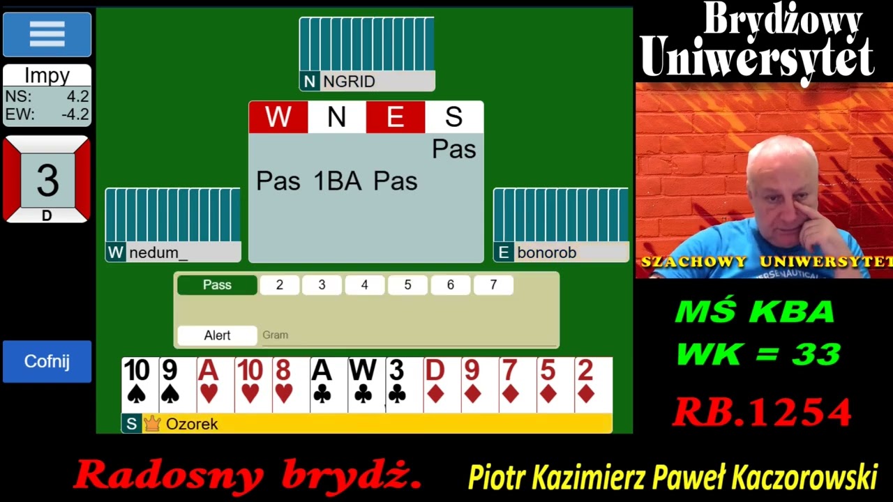 Radosny Brydż RB.2829