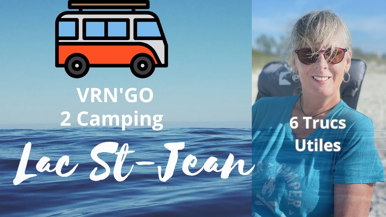 2 Campings au bord de l'eau avec son VR au Lac St-Jean