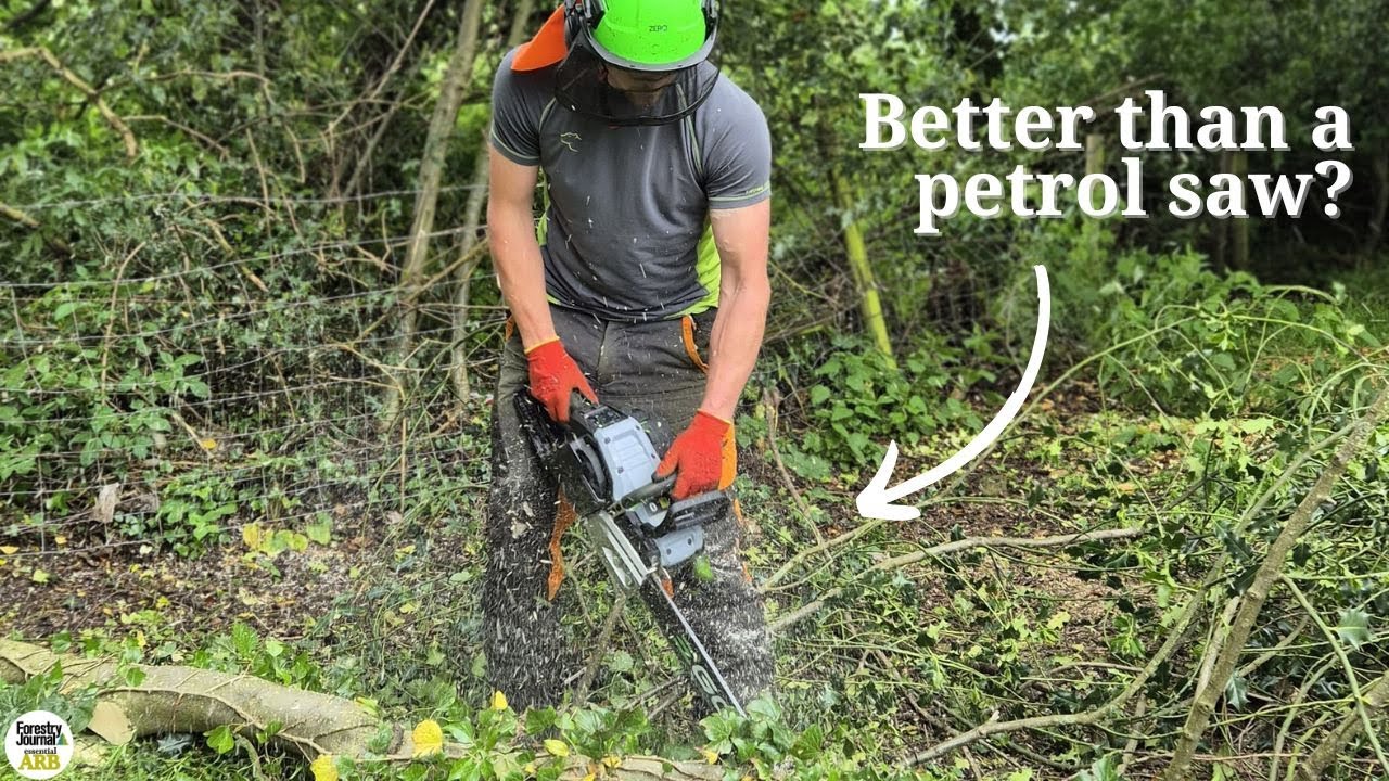 In-depth review of Ego's battery-powered CSX5000 (by a forestry professional)