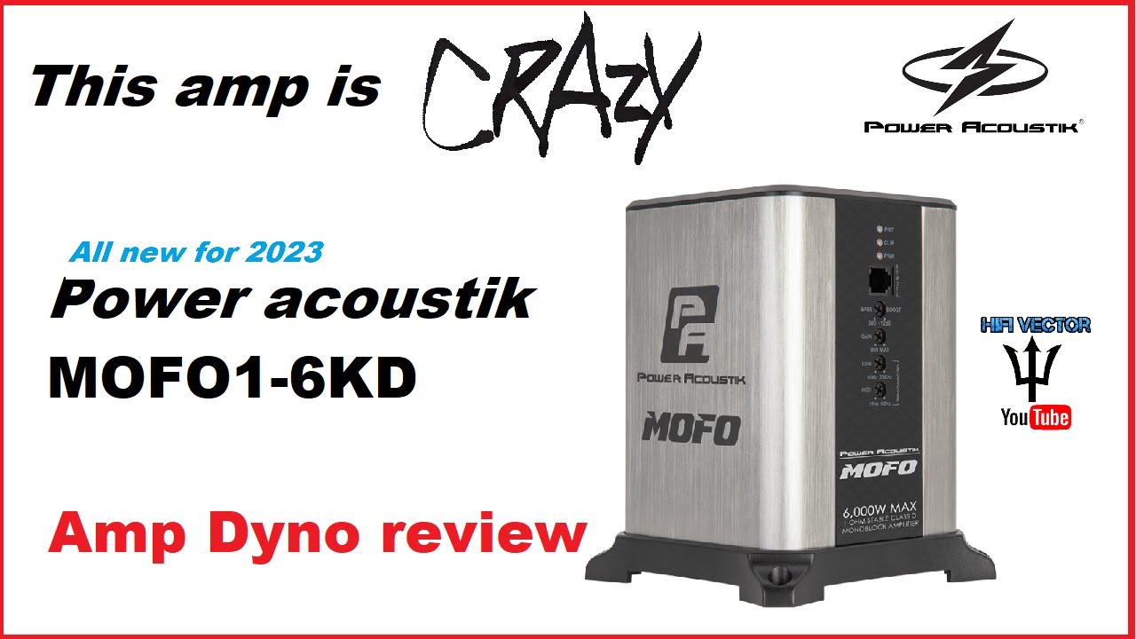 Обзор усилителя Power Acoustik dyno MOFO1-6KD Square Fullbridge