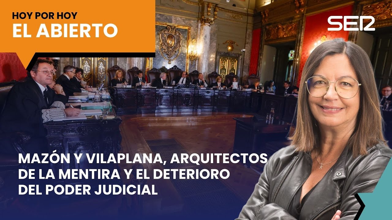 Mazón y Vilaplana, arquitectos de la mentira; y deterioro del Poder Judicial | El Abierto (26/11/25)