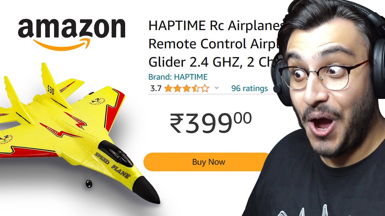 I BOUGHT THE CHEAPEST RC PLANE FROM AMAZON