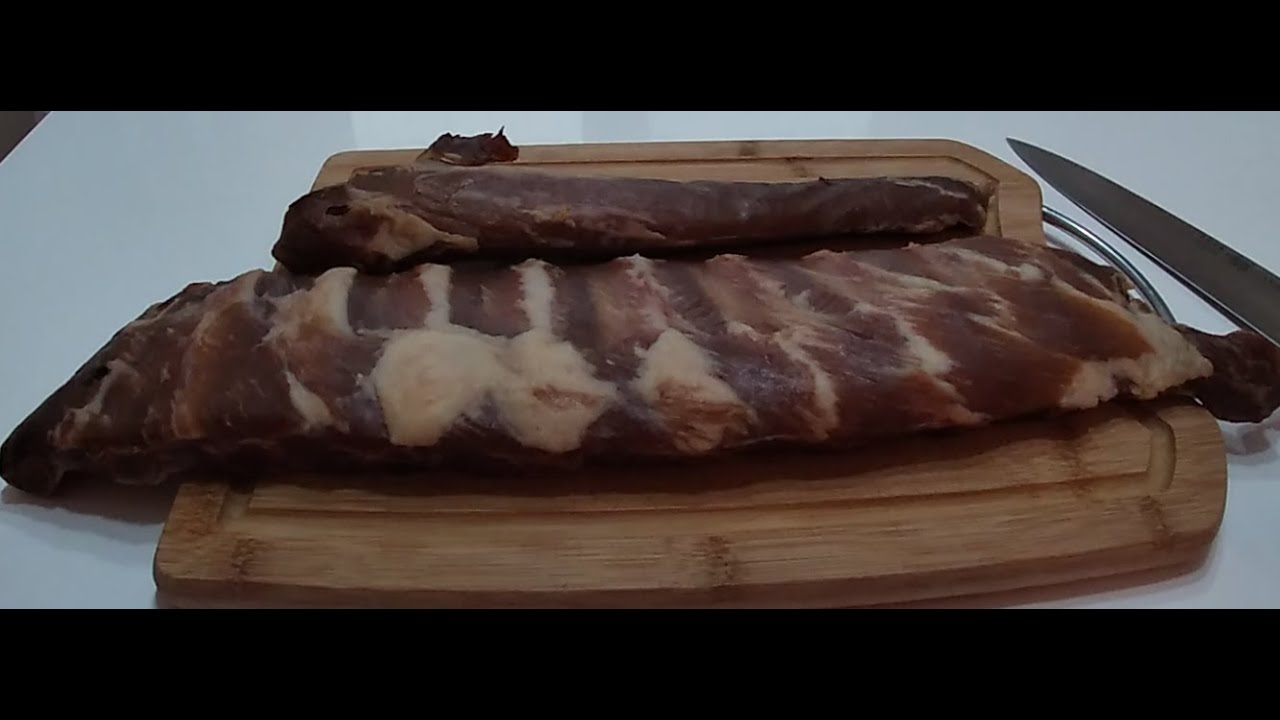 Prvé údenie dymboxom - rebrá, panenka