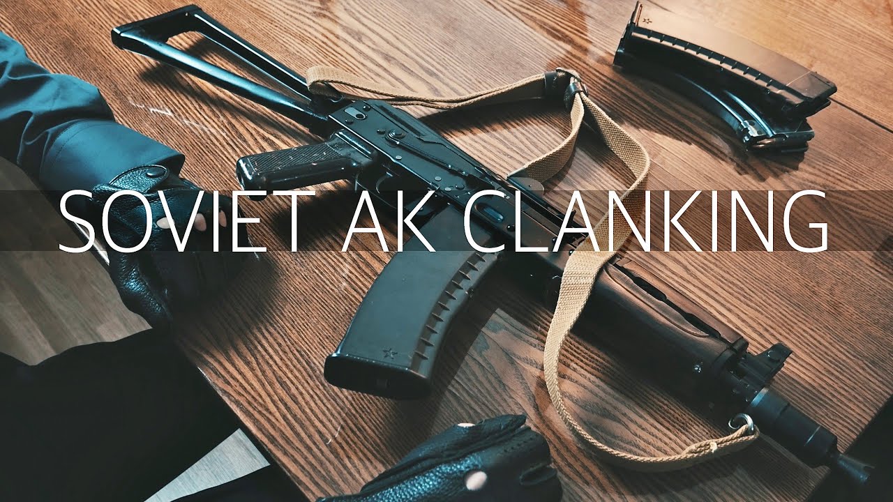 Intense AK ASMR (no talking) | High Quality Clanking Sounds (Krinkov AKS74U)