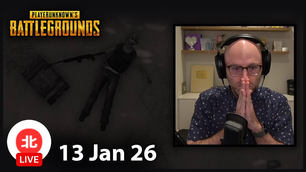 PUBG: Battlegrounds - 13 Jan 2026 - Unofficial Northernlion VOD without Chat