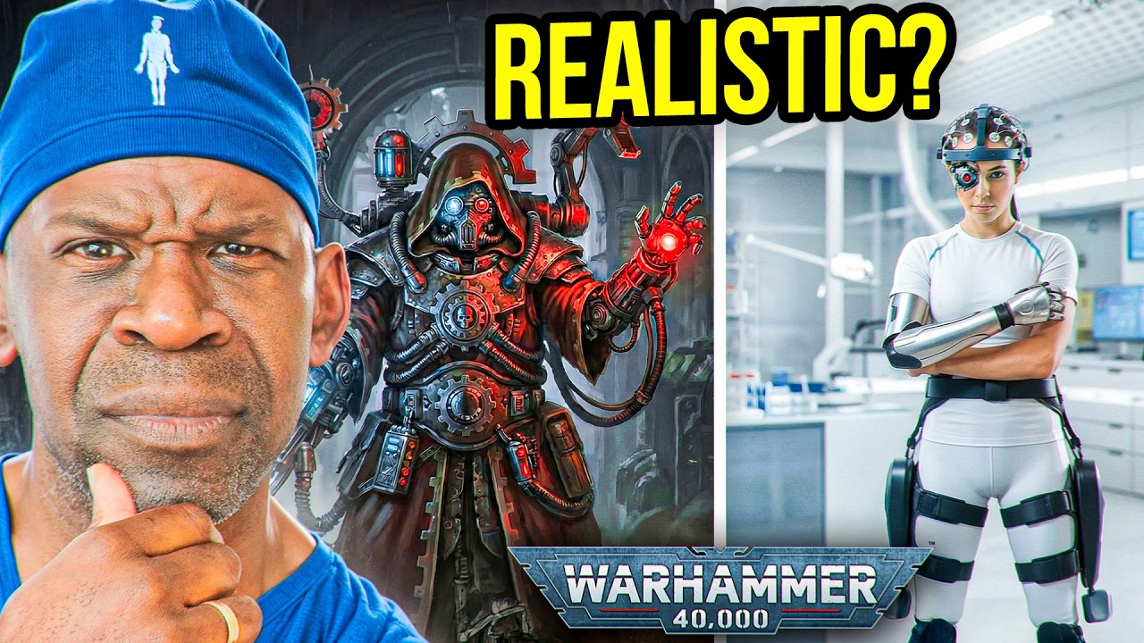 The WH40K Adeptus Mechanicus Tech Priests - Surgeon Explains