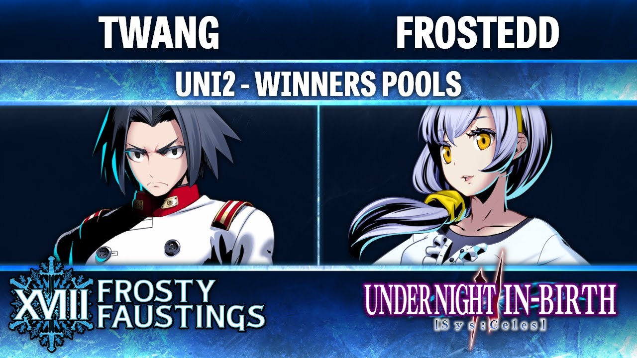 Frosty Faustings XVIII WINNERS POOLS - twang (Akatsuki) vs Frostedd (Izumi) - UNI2