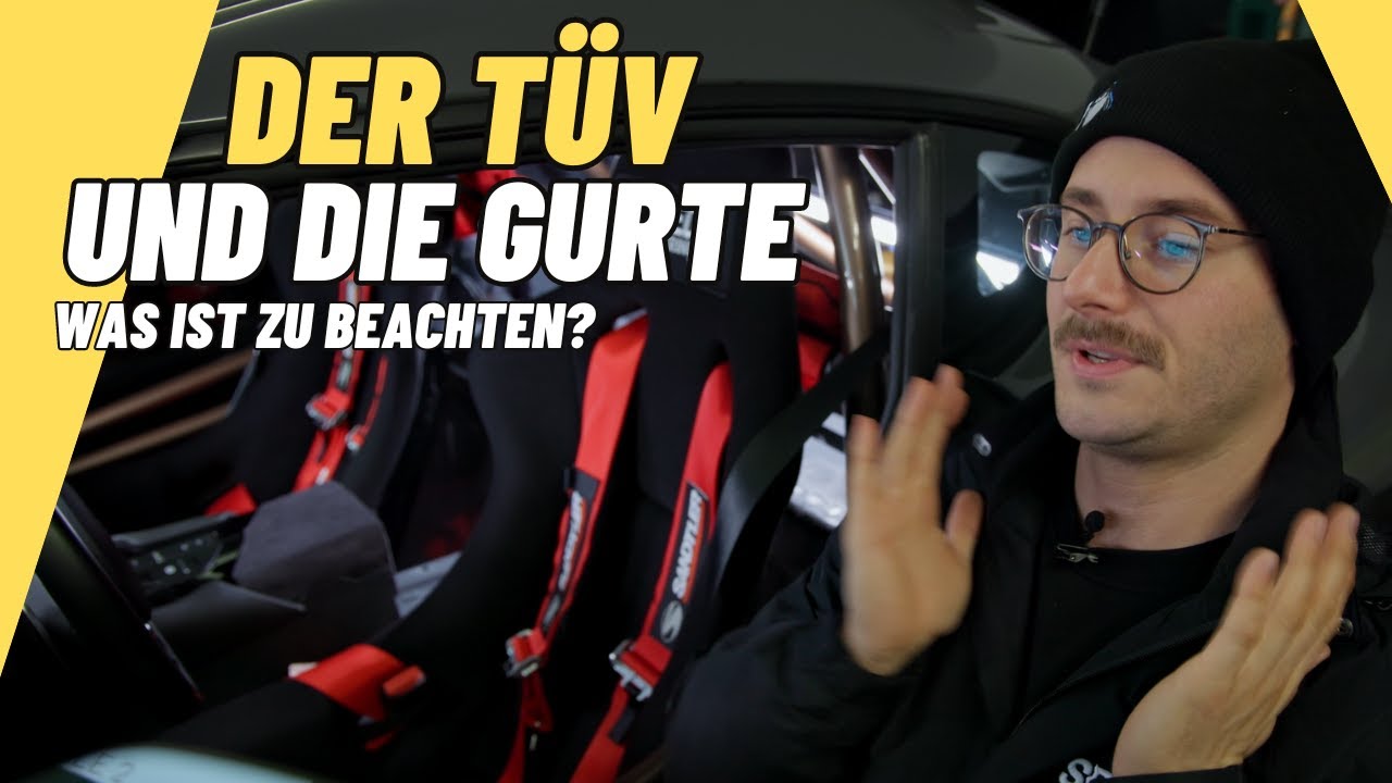 Der TÜV und die Gurte - was ist zu beachten | Speed Engineering