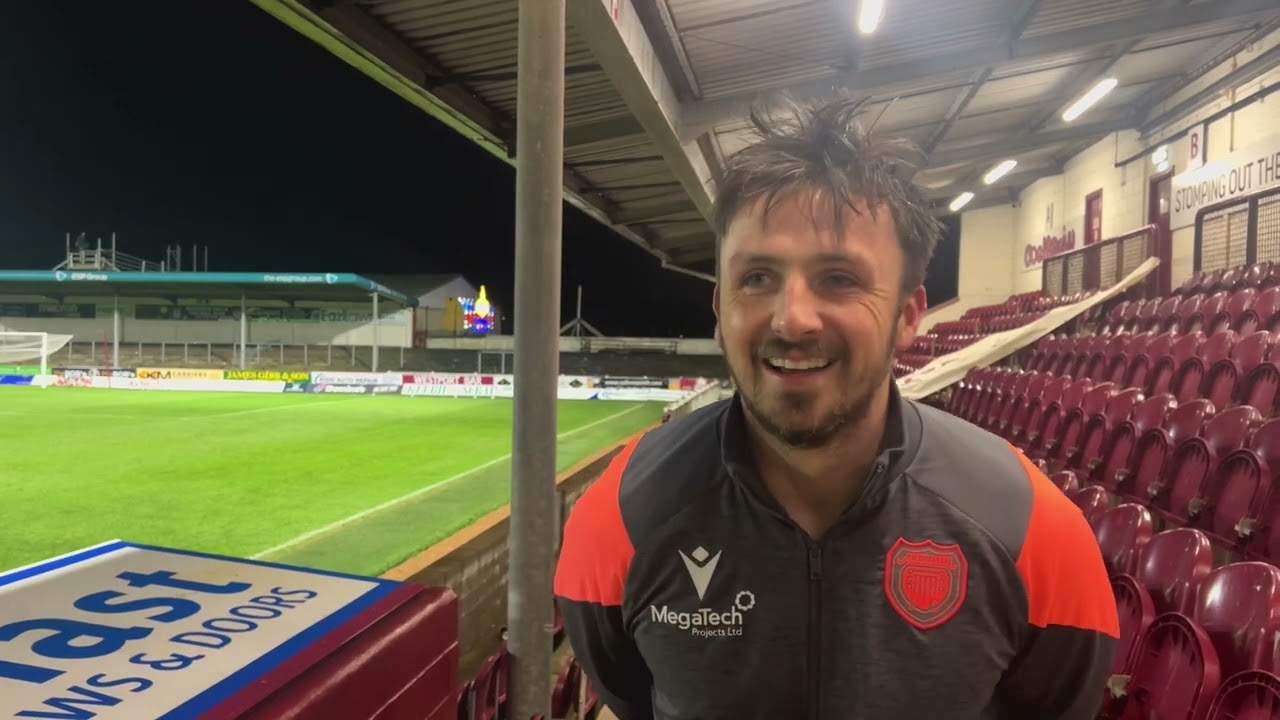 Arbroath 2-1 Queen of the South - Calum Gallagher - Post Match Interview