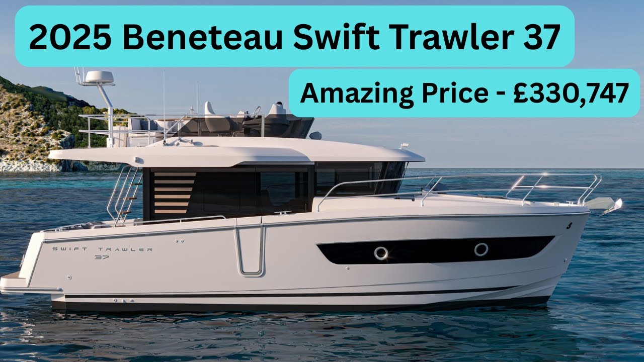 Beneteau Swift Trawler 37 - Полный обзор - Потрясающая цена - €330 747