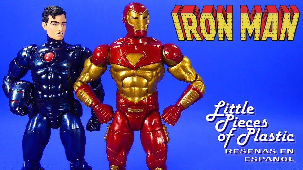 Iron Man Modular & Stealth Armor Marvel Legends Ursa Major REseña Revisión Little Pieces Plastic