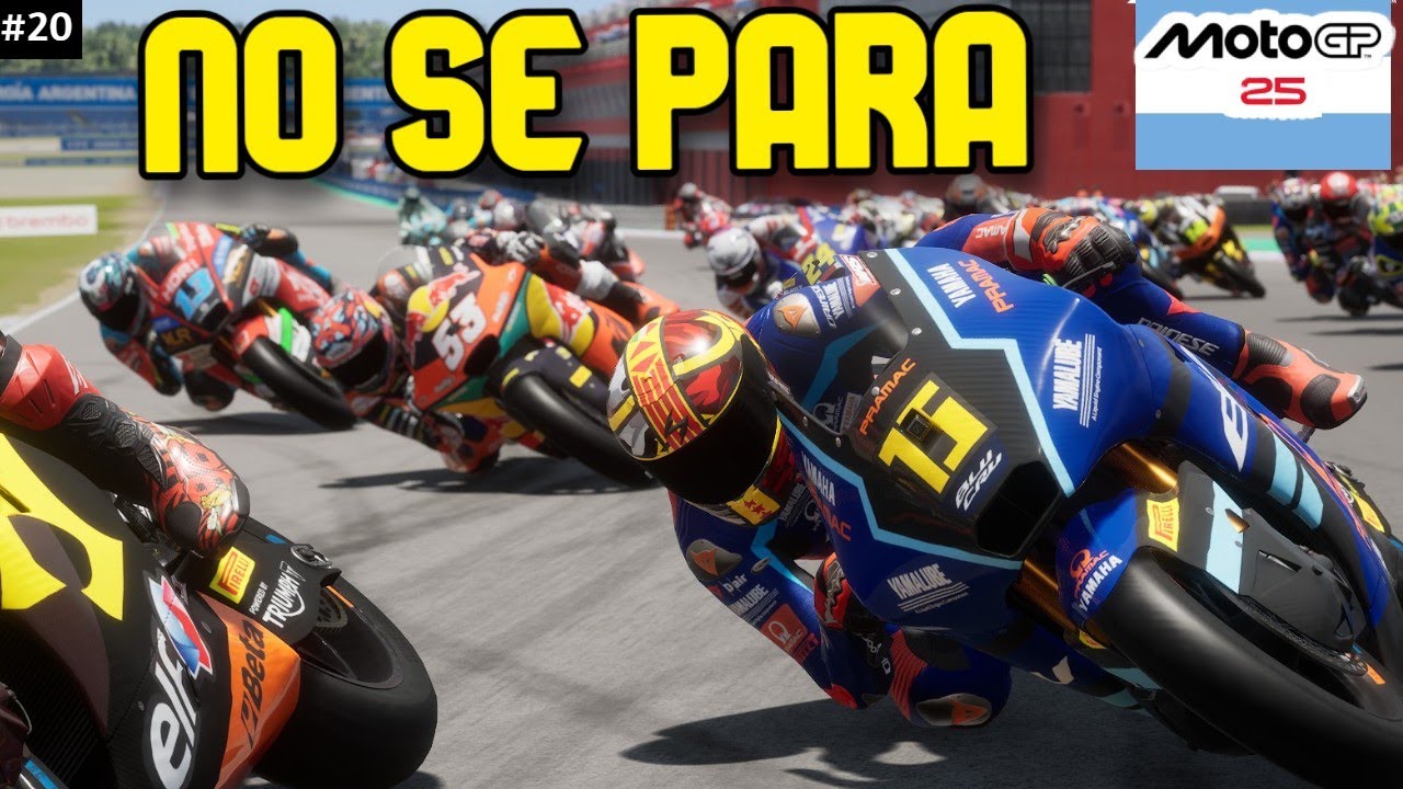 CARRERA MUY SOLIDA en ARGENTINA | IA 110% | Modo trayectoria #20 | MotoGP 25
