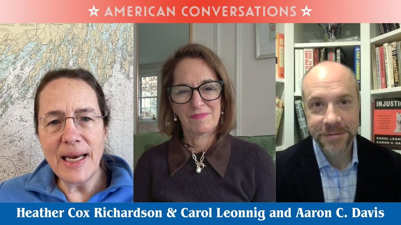 American Conversations: Carol Leonnig and Aaron C. Davis