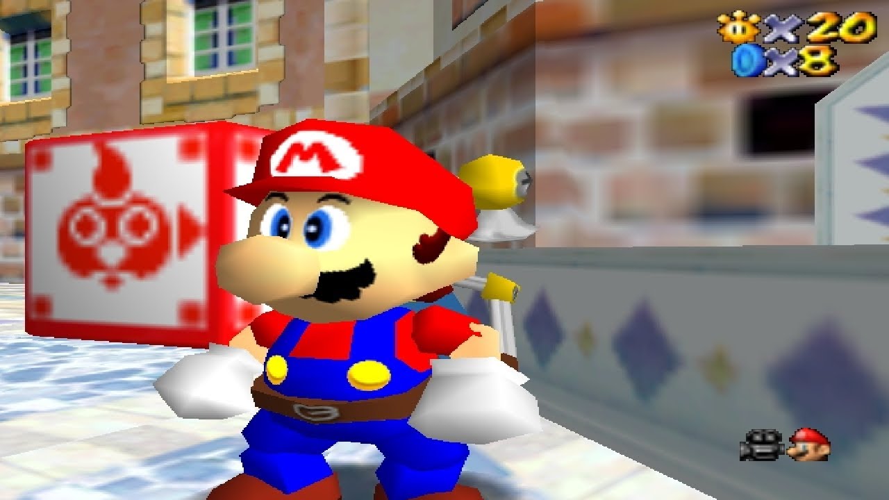 Super Mario Sunshine In Super Mario 64