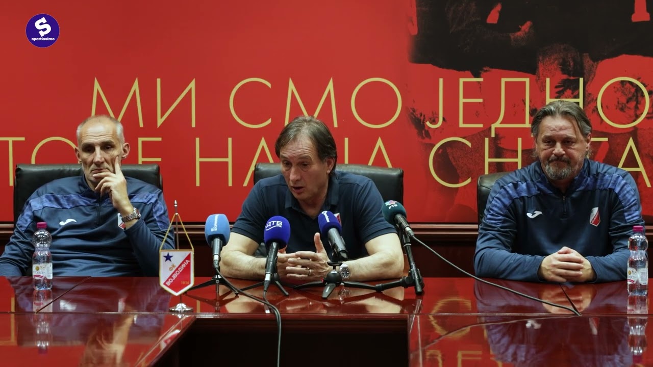 Konferencija Vojvodine pred utakmicu sa Partizanom