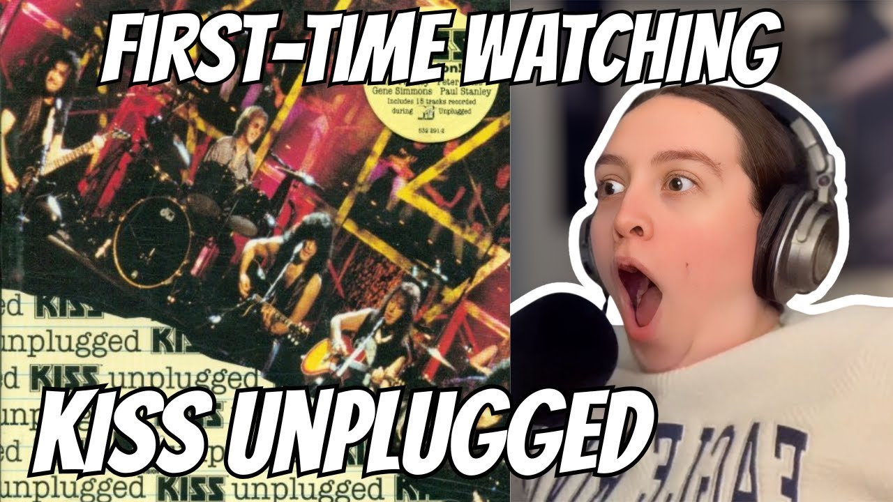 First-Time Watching KISS Unplugged 🔥 | Rebecca Reacts